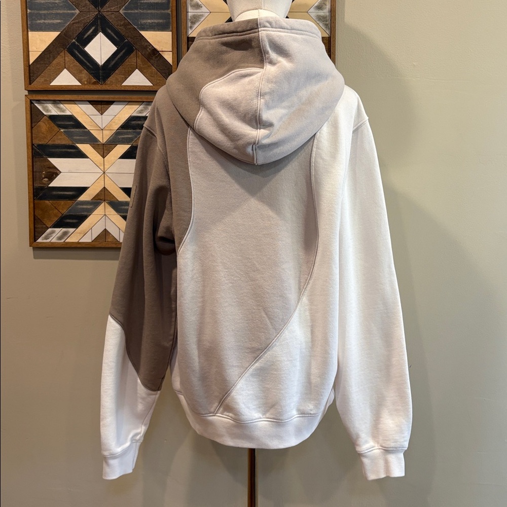 ALO Yoga Make Waves Hoodie in Ivory/Bone/Gravel size XXS EUC - Picture 7 of 12